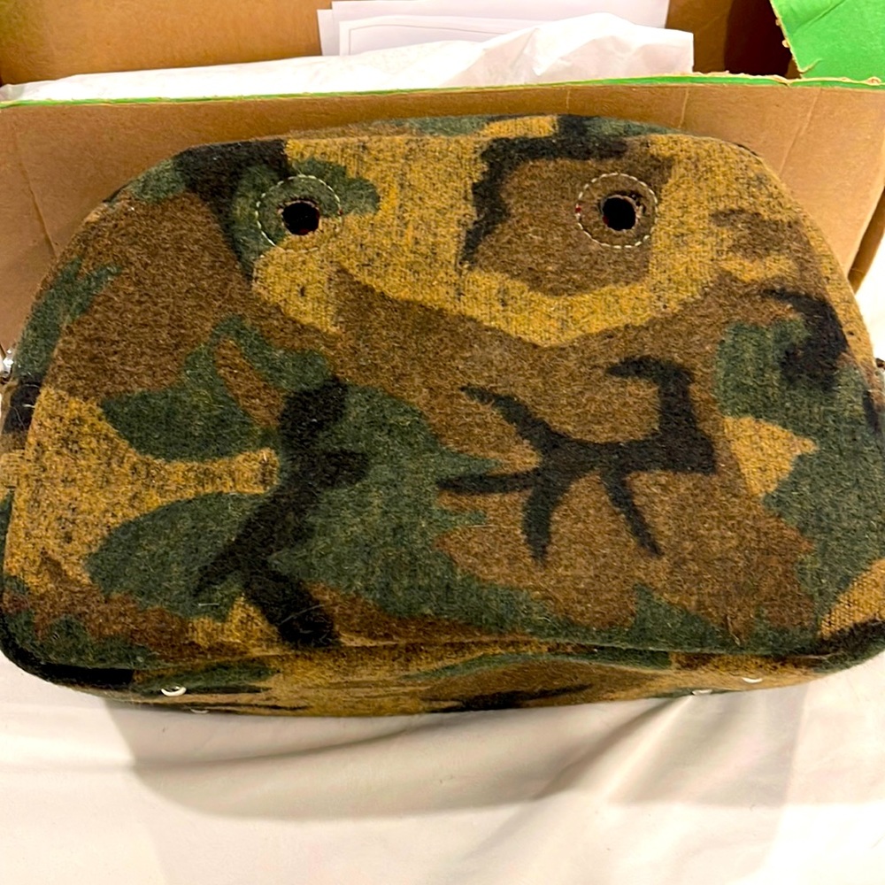 Justo Camo bag insert felt